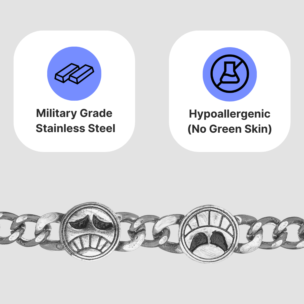 Ace Bracelet - Silver - One Piece