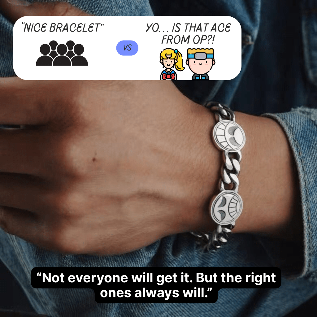 Ace Bracelet - Silver - One Piece