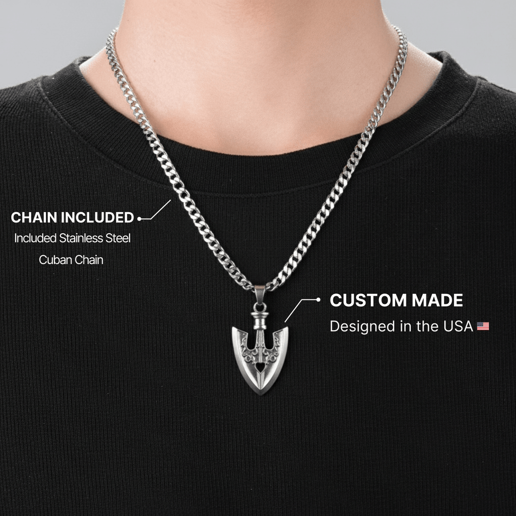 JJBA - Silver Requiem Arrow Necklace