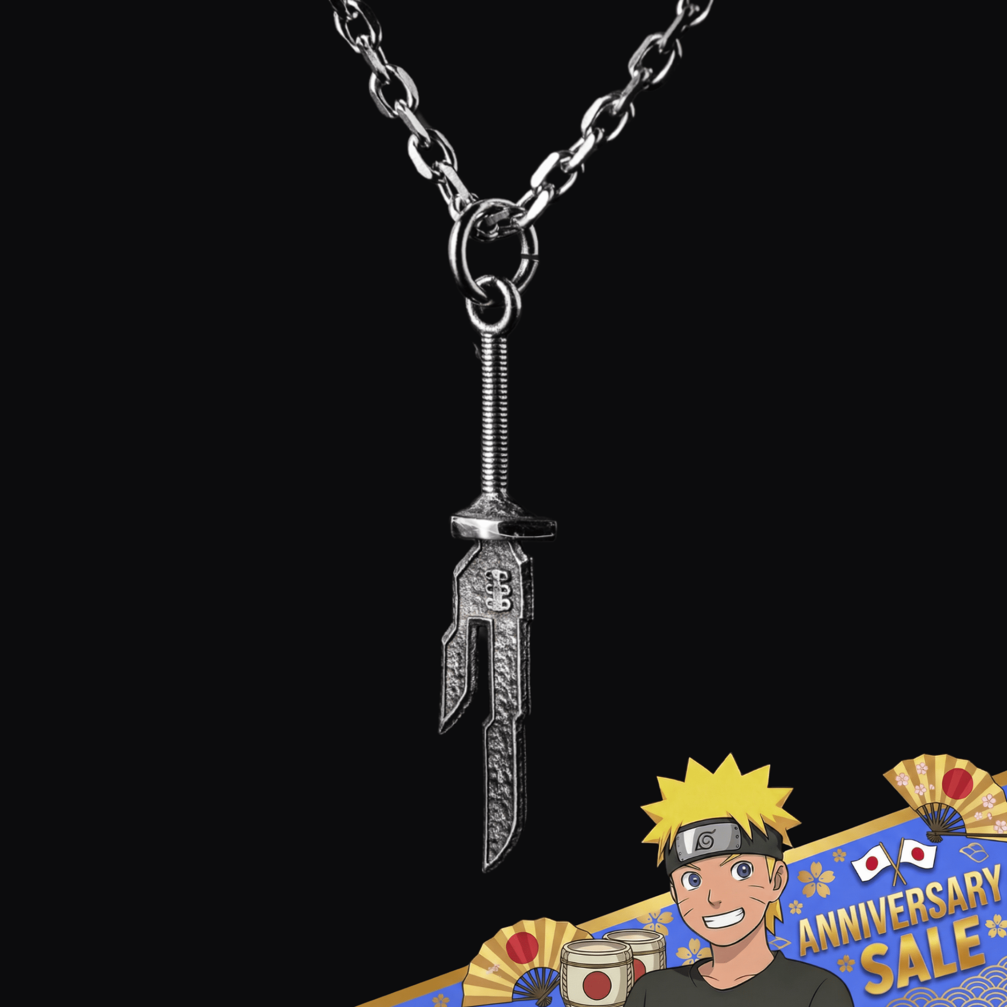 JJK - Inverted Spear of Heaven Necklace (Toji)