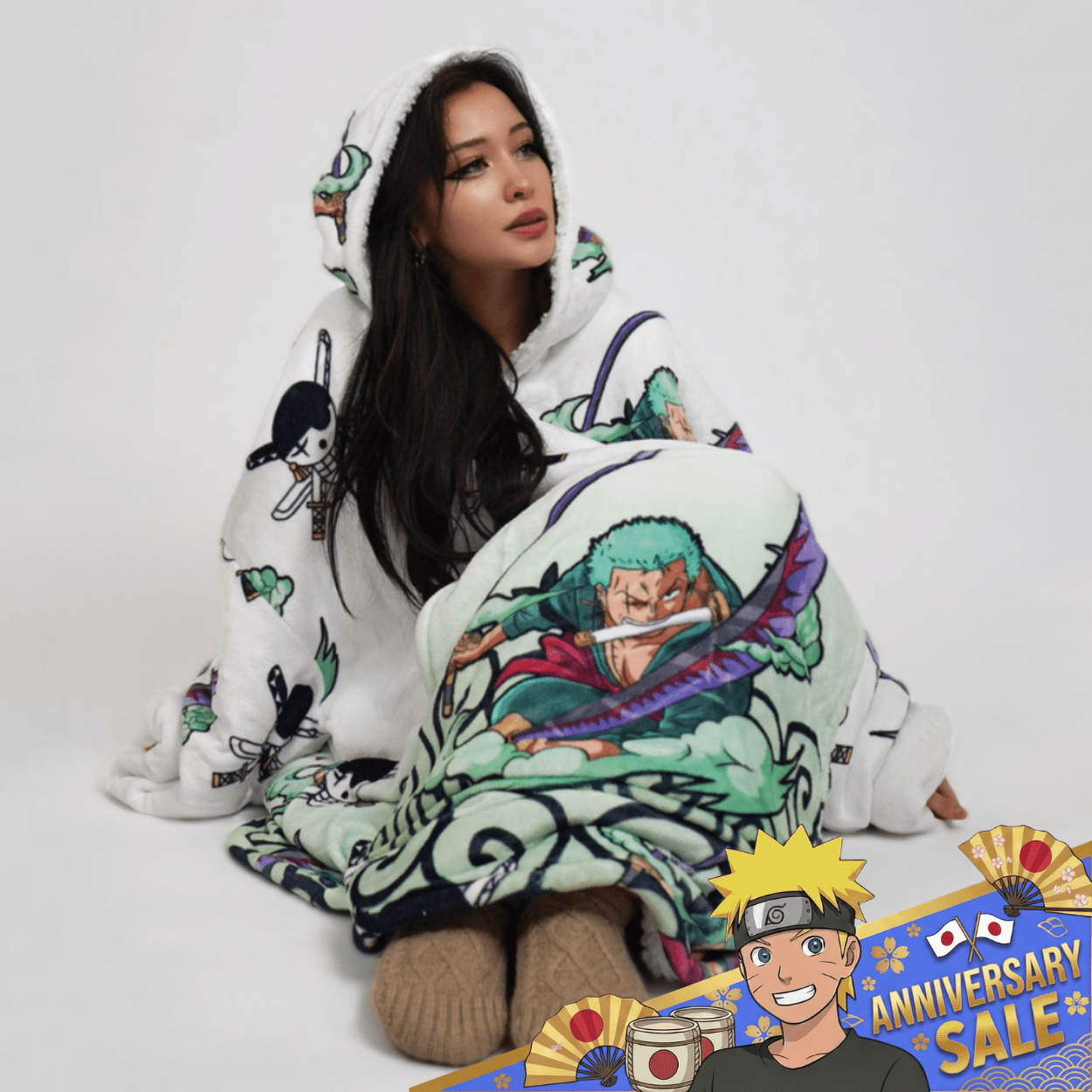 Pirate Hunter Blanket Hoodie - OP