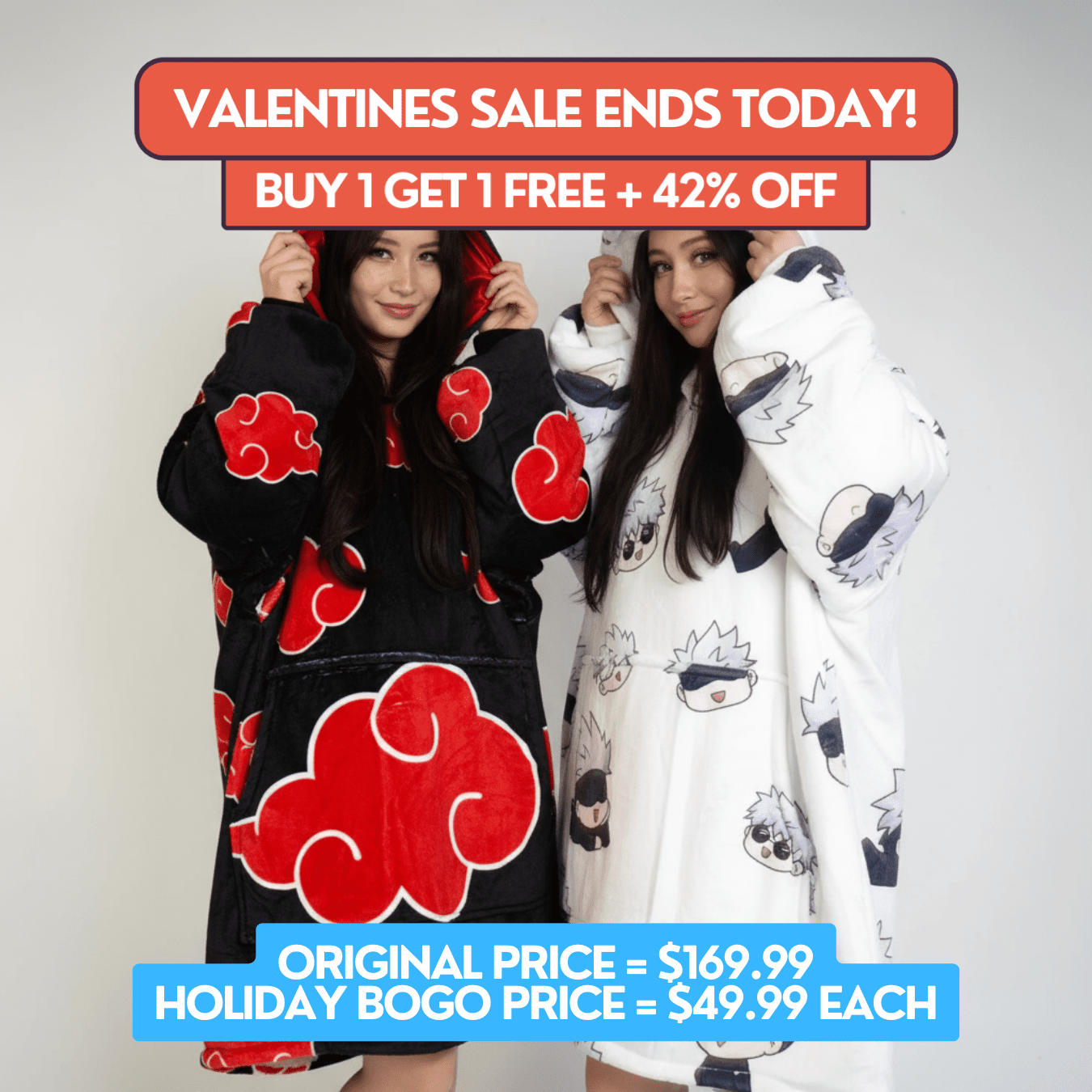 Satoru Gojo Blanket Hoodie - JJK