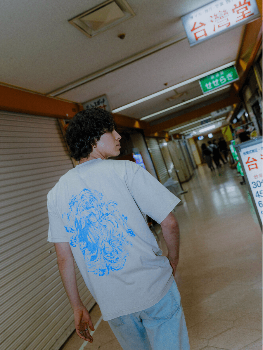 TANJIRO WATER BREATHING 2-SIDED VINTAGE TEE