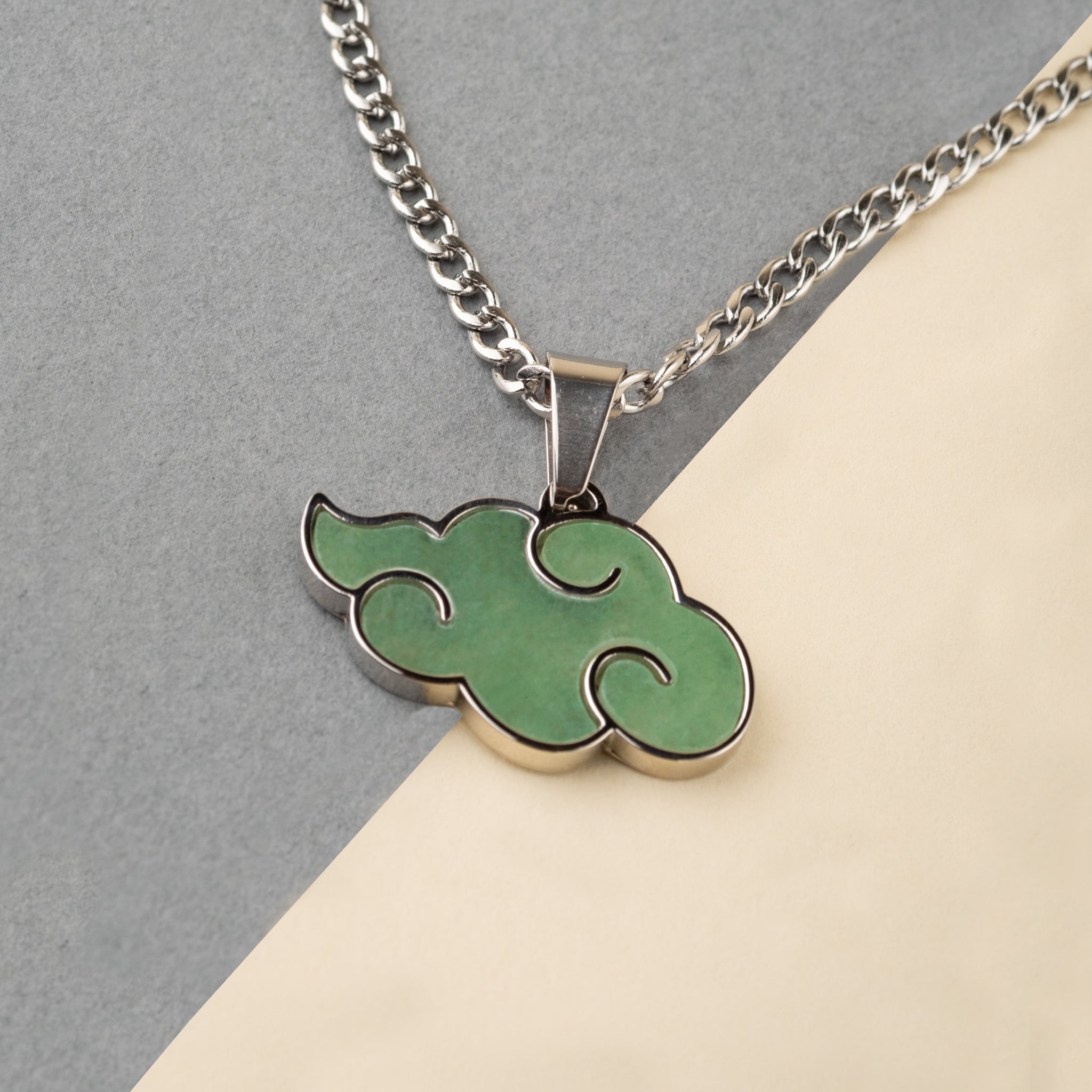 Jade Akatsuki Pendant - Naruto