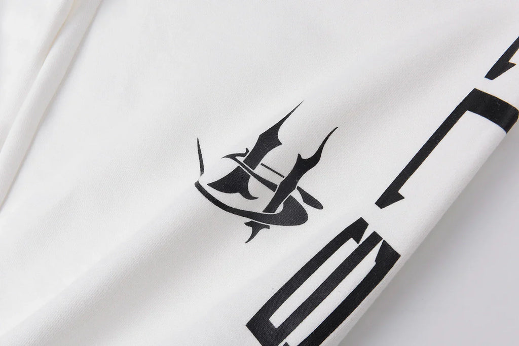 Hellstar Gothic Logo Straight-Leg  Sweatpants