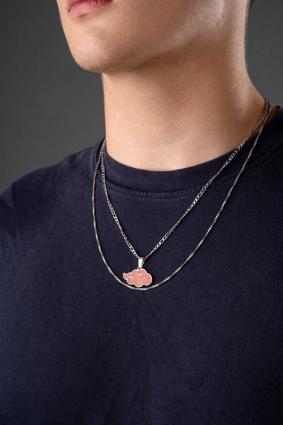 RED Jade Akatsuki Pendant - Naruto