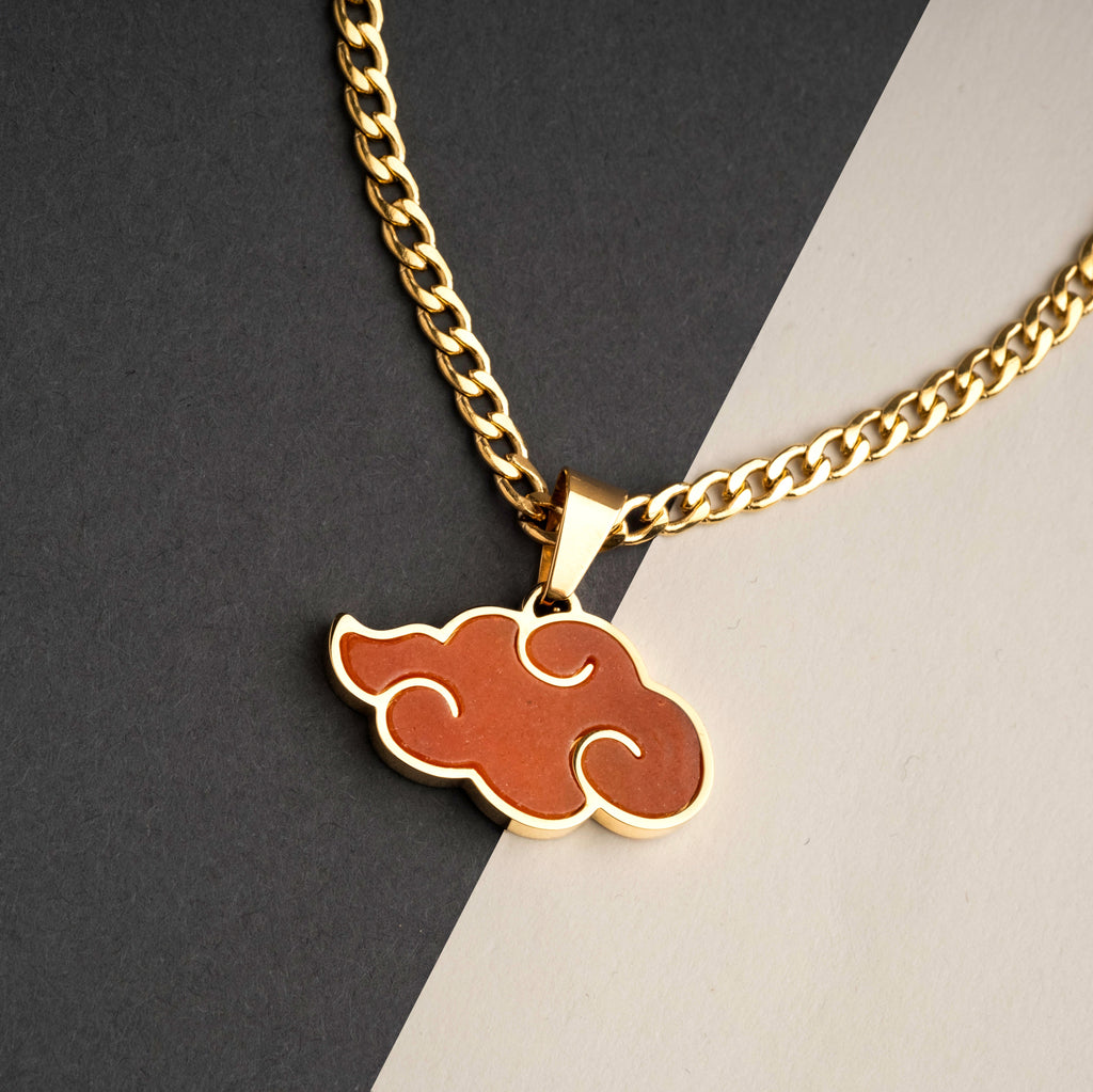 RED Jade Akatsuki Pendant - Naruto