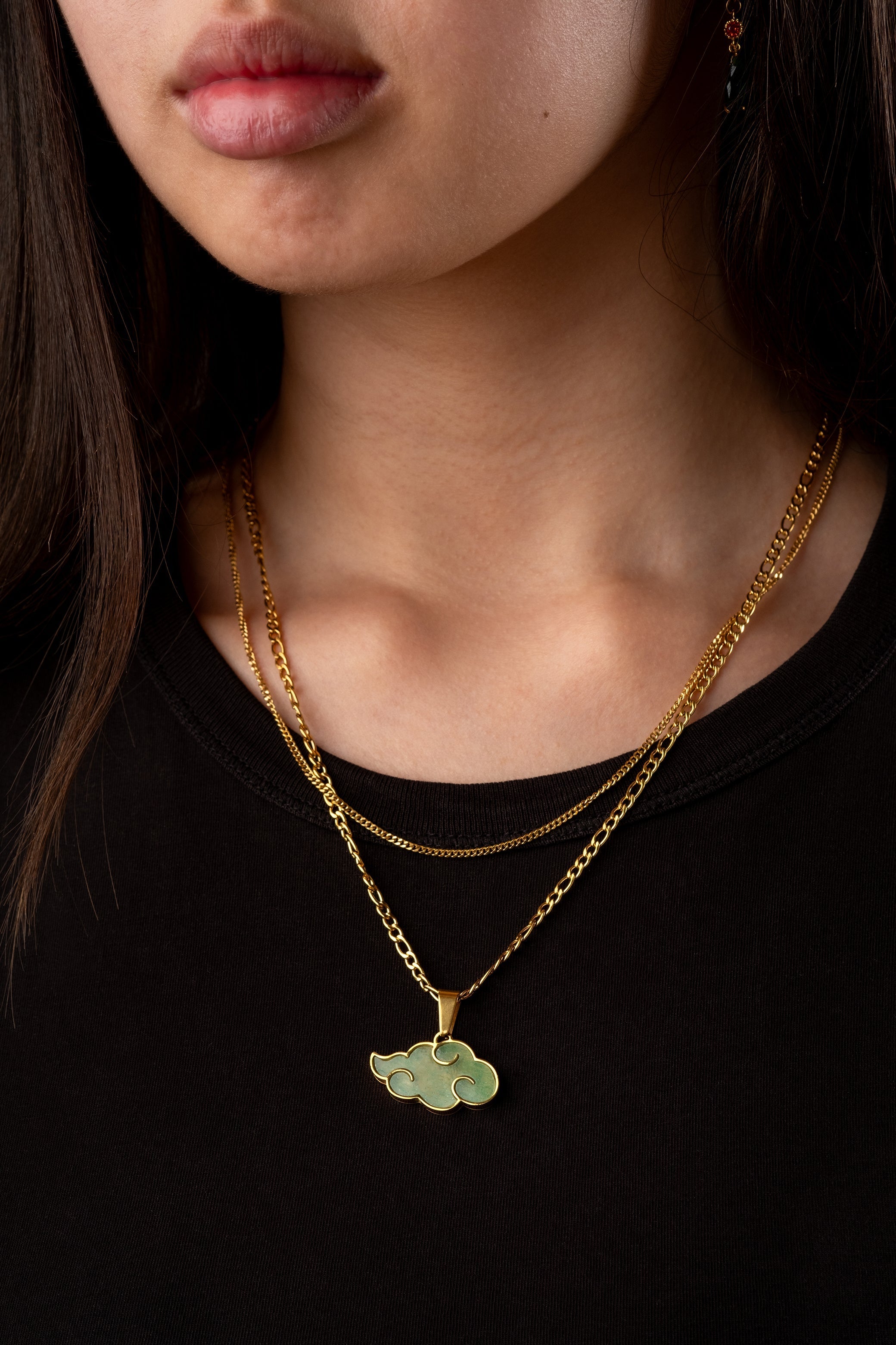 Jade Akatsuki Pendant - Naruto