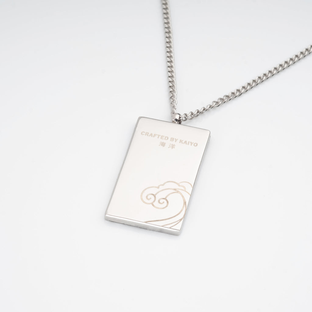 Tanjiro's Necklace & Earring Set - Pearl Hanafuda