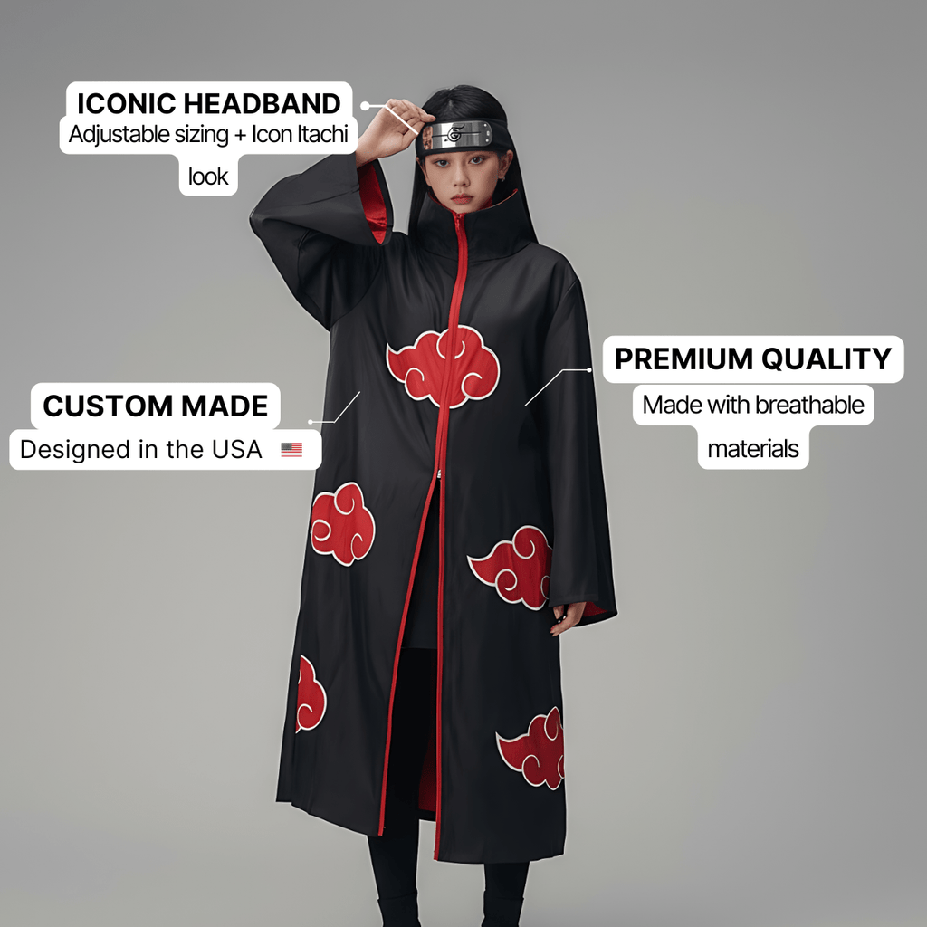 Akatsuki Robes Cosplay - Naruto