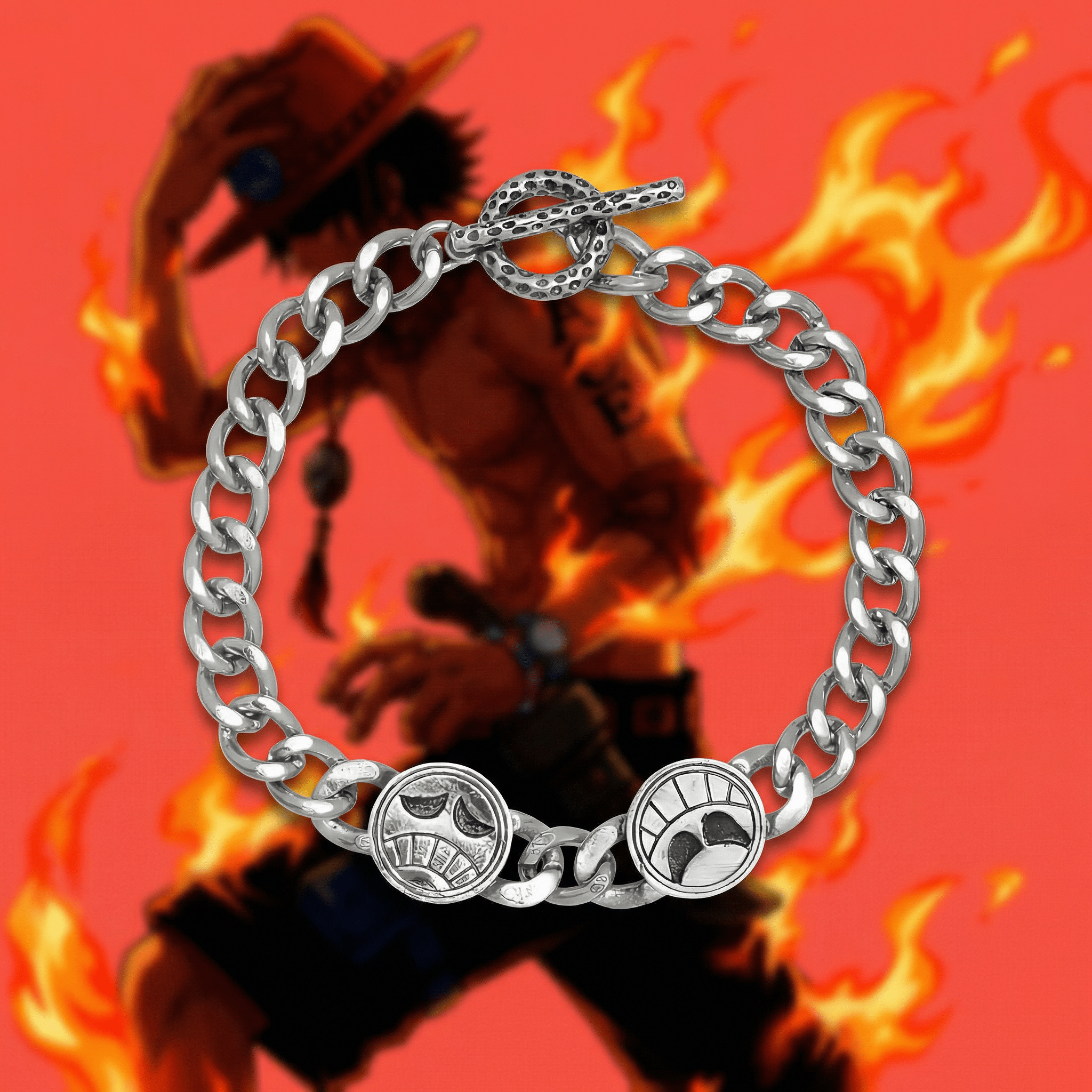 Ace Bracelet - Silver - One Piece